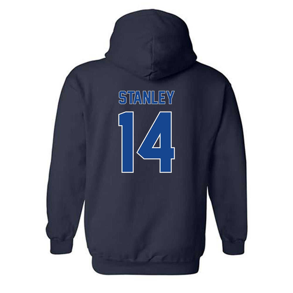 Georgia State - NCAA Football : TJ Stanley - Classic Fashion Shersey Hooded Sweatshirt-1