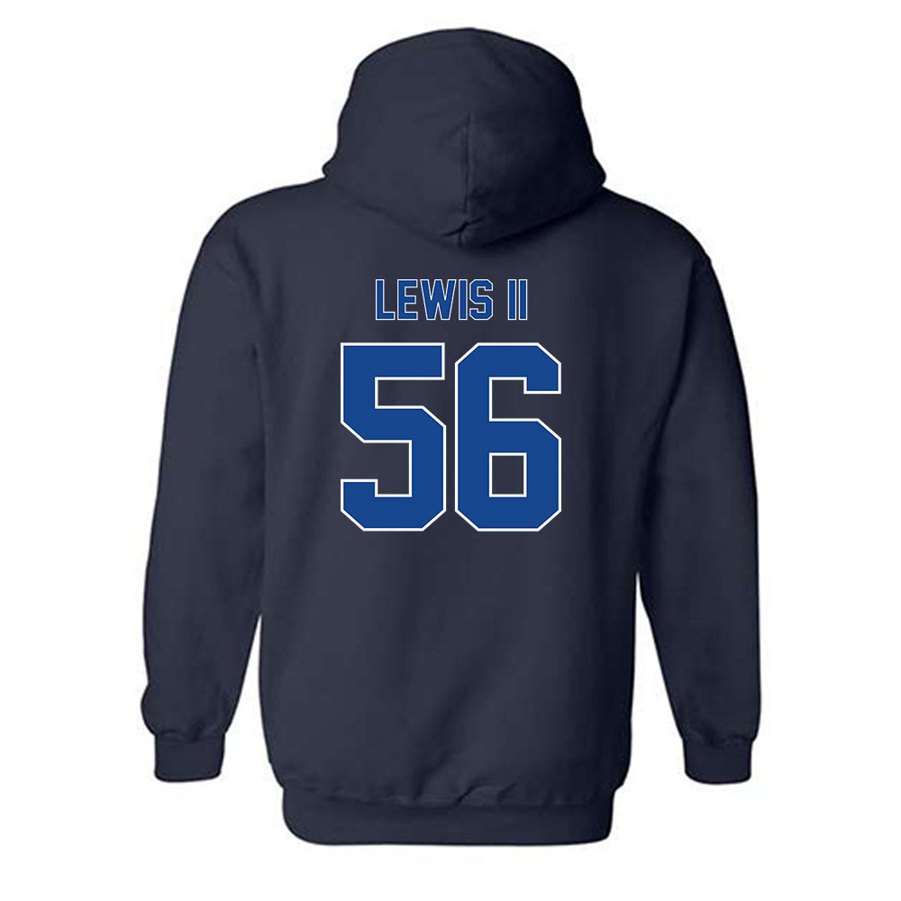 Georgia State - NCAA Football : Fuches Lewis II - Classic Fashion Shersey Hooded Sweatshirt-1