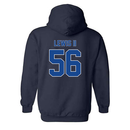 Georgia State - NCAA Football : Fuches Lewis II - Classic Fashion Shersey Hooded Sweatshirt-1