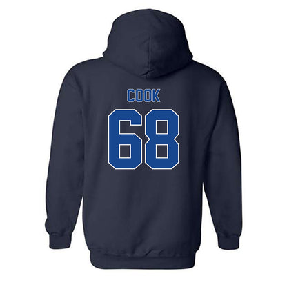 Georgia State - NCAA Football : Mason Cook - Classic Fashion Shersey Hooded Sweatshirt