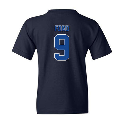 Georgia State - NCAA Football : Jordan Ford - Classic Fashion Shersey Youth T-Shirt