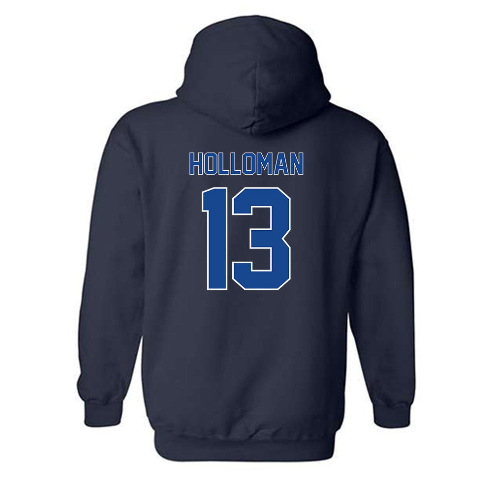 Georgia State - NCAA Women's Basketball : Cheyenne Holloman - Classic Fashion Shersey Hooded Sweatshirt-1