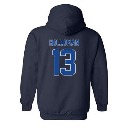 Georgia State - NCAA Women's Basketball : Cheyenne Holloman - Classic Fashion Shersey Hooded Sweatshirt-1