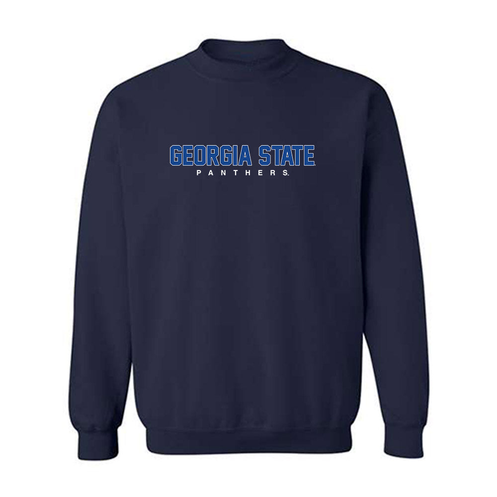 Georgia State - NCAA Football : Dominic Johnson - Classic Fashion Shersey Crewneck Sweatshirt-0