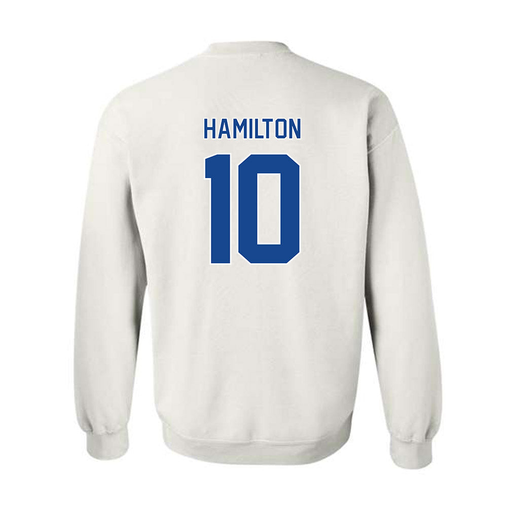Georgia State - NCAA Men's Basketball : Jelani Hamilton - Classic Fashion Shersey Crewneck Sweatshirt-1