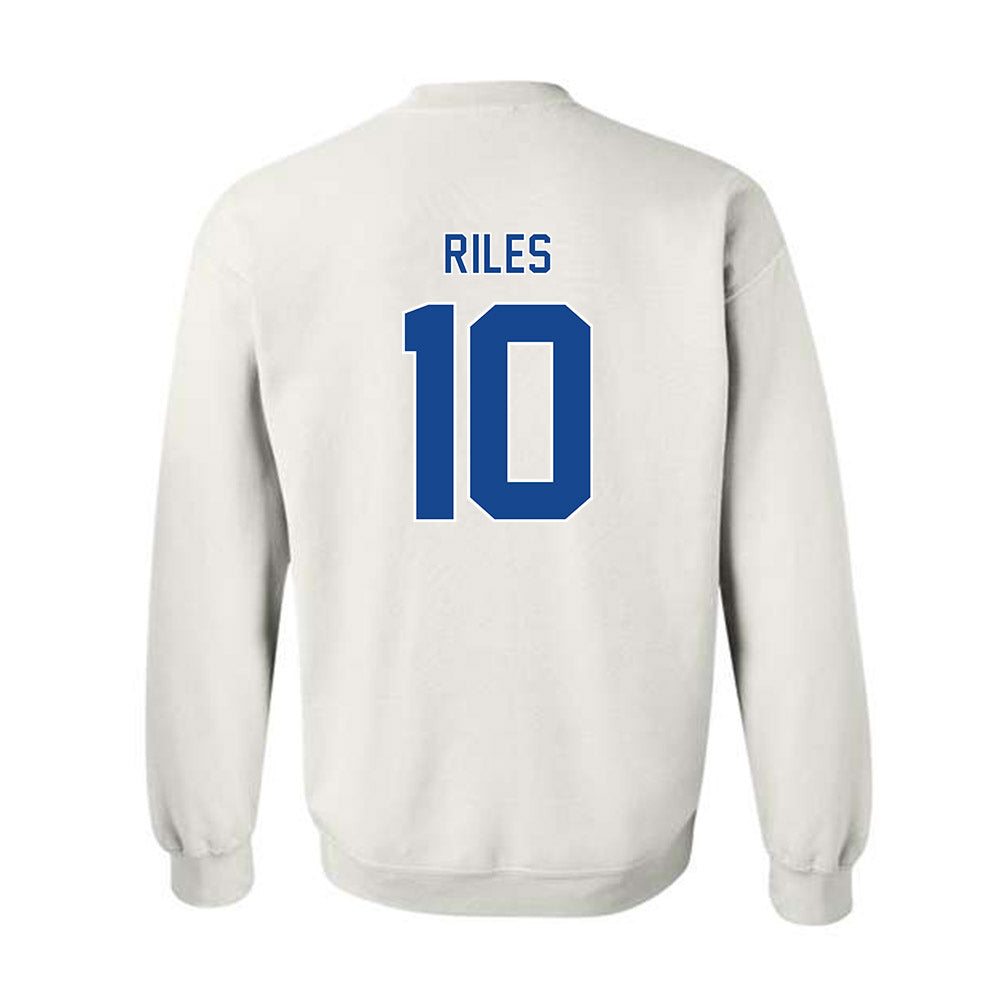 Georgia State - NCAA Football : DJ Riles - Classic Fashion Shersey Crewneck Sweatshirt