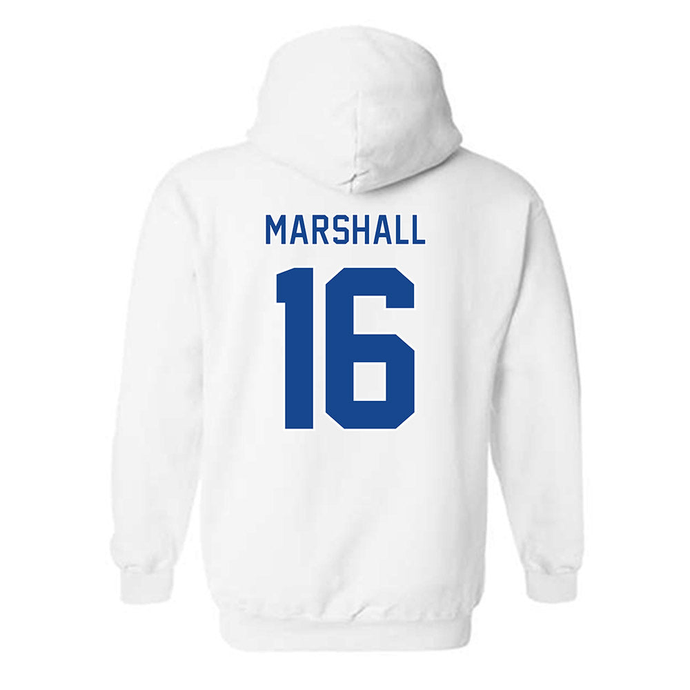 Georgia State - NCAA Football : Jaylin Marshall - Classic Fashion Shersey Hooded Sweatshirt-1
