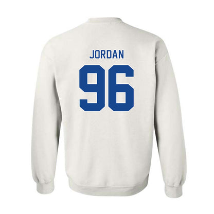 Georgia State - NCAA Football : Jalen Jordan - Classic Fashion Shersey Crewneck Sweatshirt-1