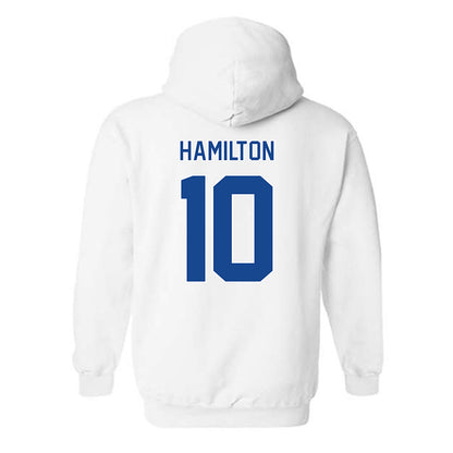 Georgia State - NCAA Men's Basketball : Jelani Hamilton - Classic Fashion Shersey Hooded Sweatshirt-1