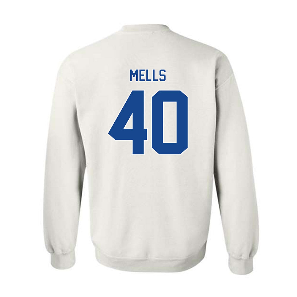 Georgia State - NCAA Football : Sir Mells - Classic Fashion Shersey Crewneck Sweatshirt-1