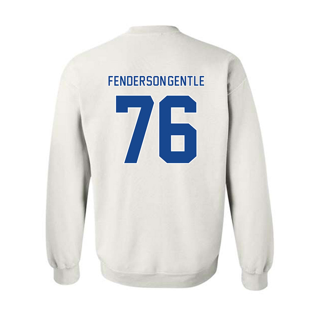 Georgia State - NCAA Football : KySean Fenderson-Gentle - Classic Fashion Shersey Crewneck Sweatshirt