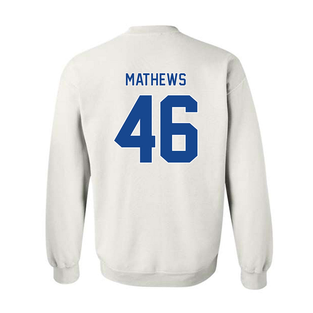 Georgia State - NCAA Football : Ian Mathews - Classic Fashion Shersey Crewneck Sweatshirt-1