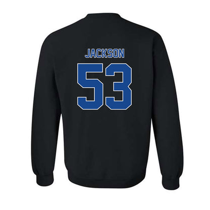 Georgia State - NCAA Football : Malik Jackson - Classic Fashion Shersey Crewneck Sweatshirt-1