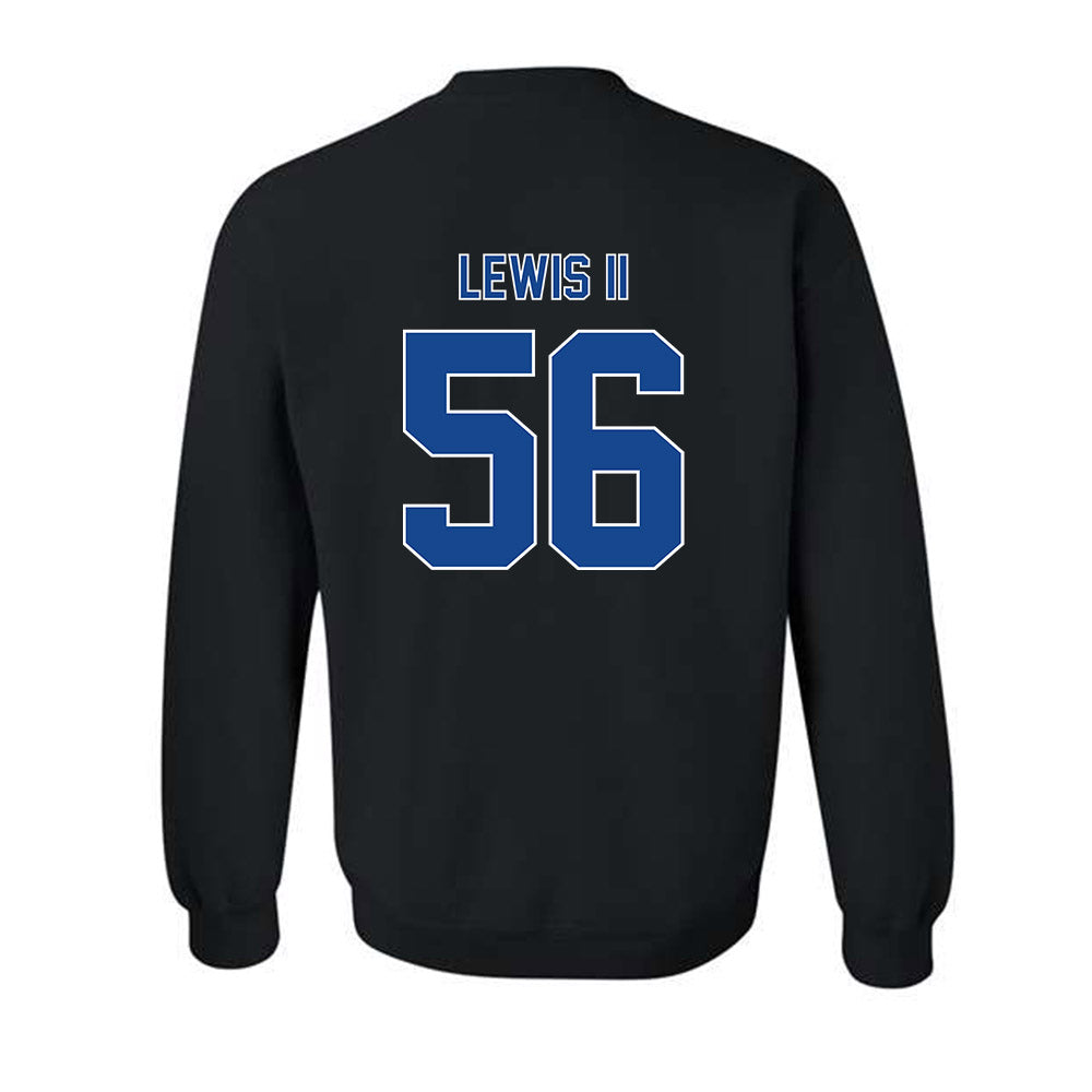 Georgia State - NCAA Football : Fuches Lewis II - Classic Fashion Shersey Crewneck Sweatshirt-1