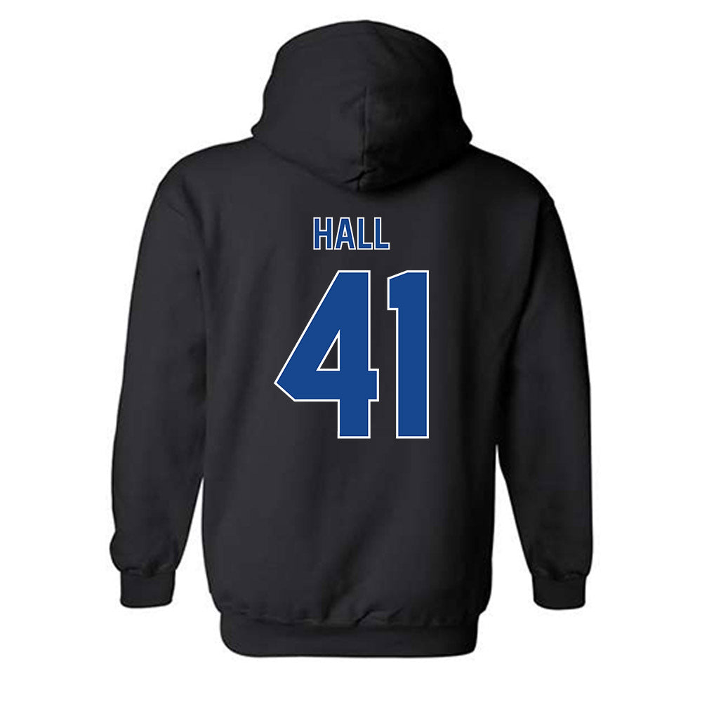 Georgia State - NCAA Football : Jayven Hall - Classic Fashion Shersey Hooded Sweatshirt