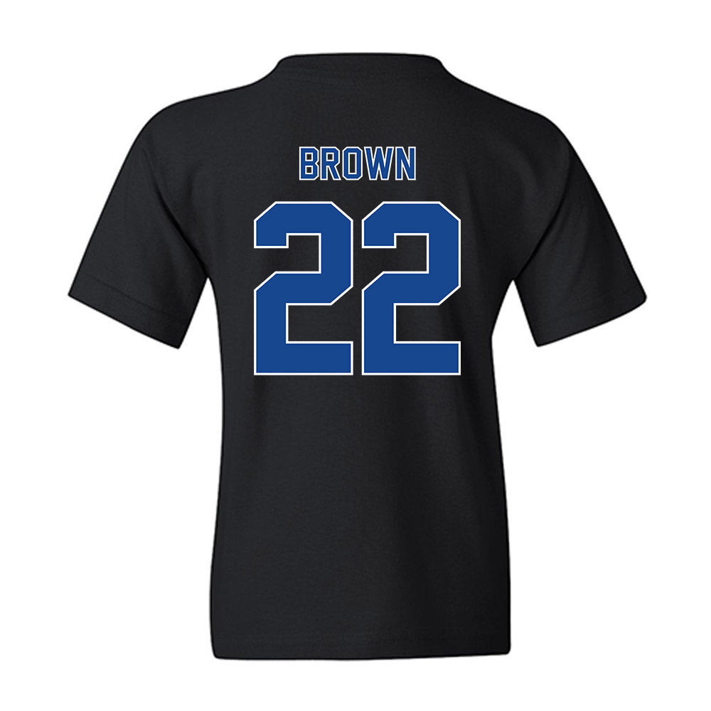 Georgia State - NCAA Men's Basketball : Malachi Brown - Classic Fashion Shersey Youth T-Shirt-1