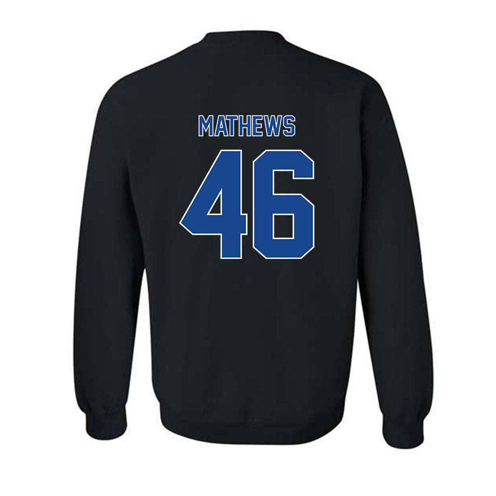 Georgia State - NCAA Football : Ian Mathews - Classic Fashion Shersey Crewneck Sweatshirt-1