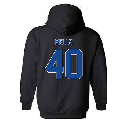 Georgia State - NCAA Football : Sir Mells - Classic Fashion Shersey Hooded Sweatshirt-1