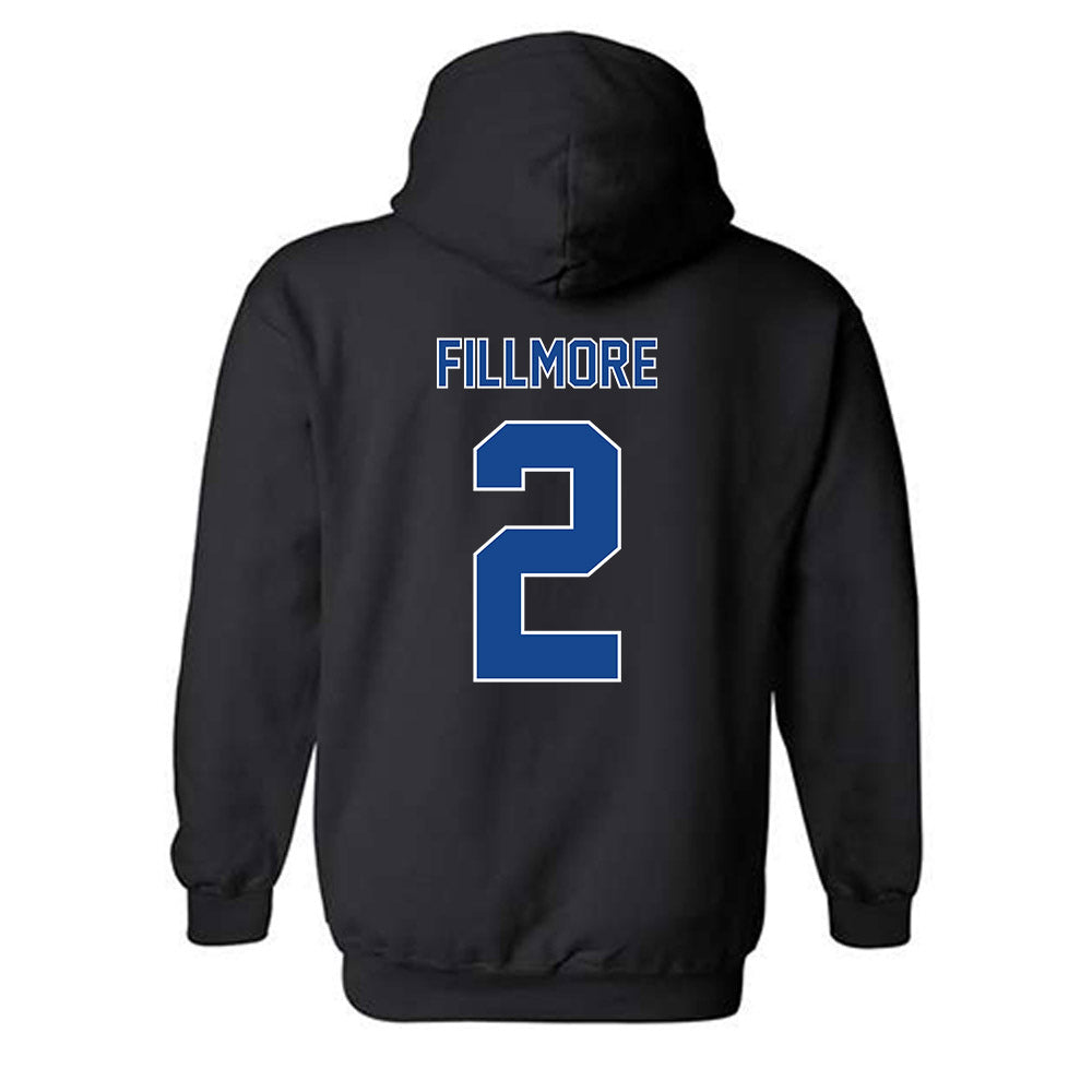 Georgia State - NCAA Football : Damaryion Fillmore - Classic Fashion Shersey Hooded Sweatshirt-1