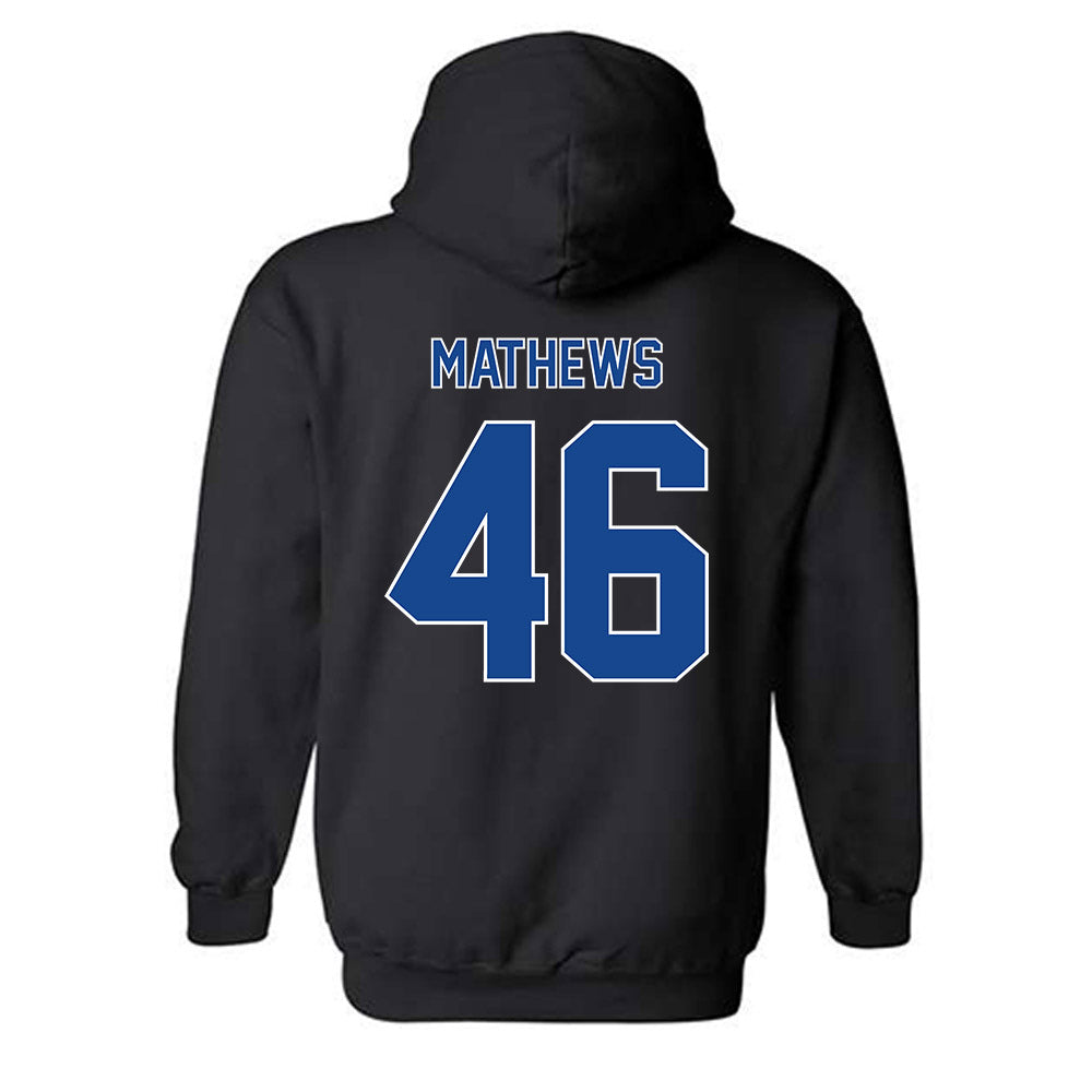Georgia State - NCAA Football : Ian Mathews - Classic Fashion Shersey Hooded Sweatshirt-1