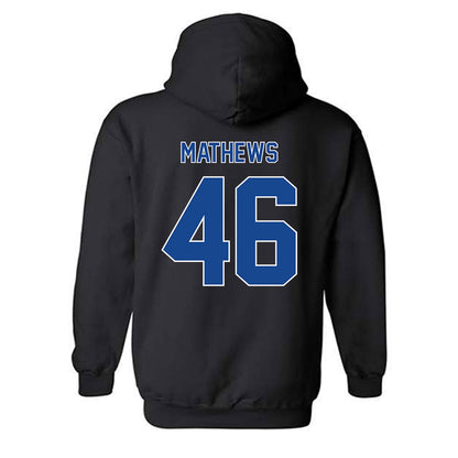 Georgia State - NCAA Football : Ian Mathews - Classic Fashion Shersey Hooded Sweatshirt-1