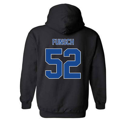 Georgia State - NCAA Football : Donovan Funsch - Classic Fashion Shersey Hooded Sweatshirt-1