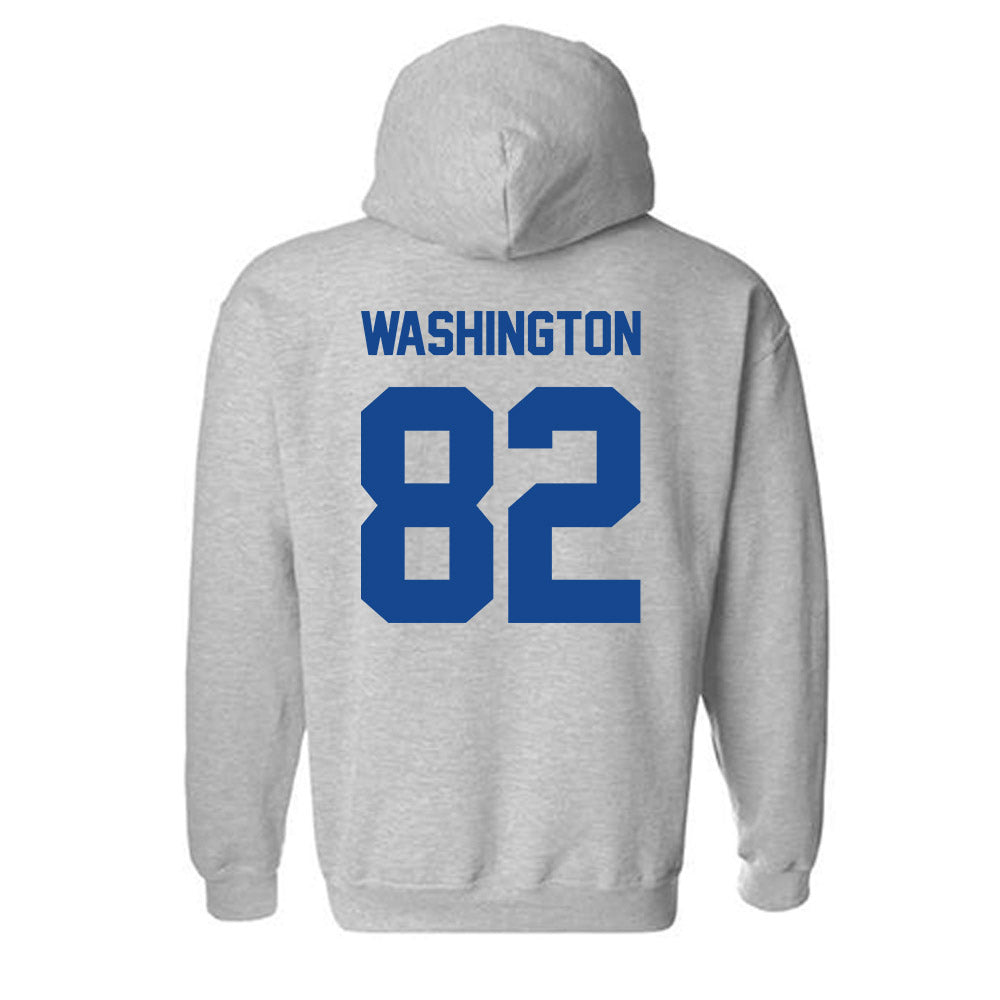 Georgia State - NCAA Football : Kyle Washington - Classic Fashion Shersey Hooded Sweatshirt-1