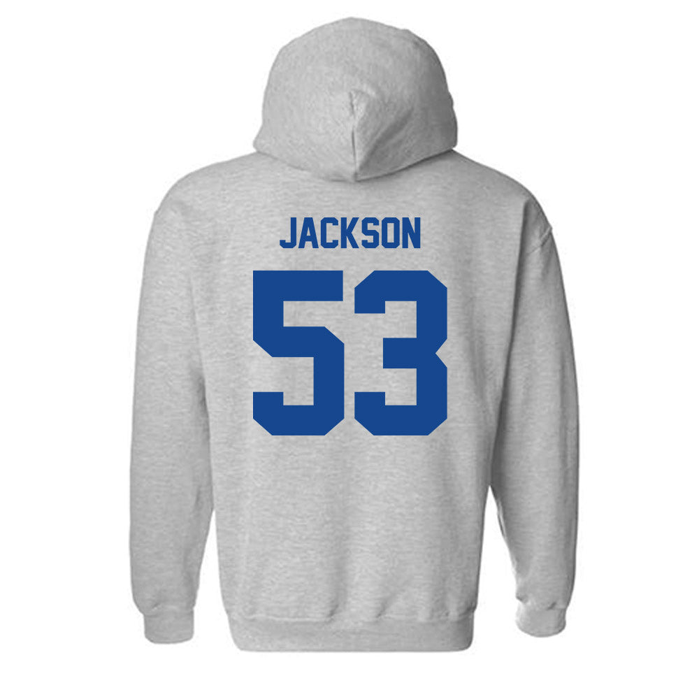 Georgia State - NCAA Football : Malik Jackson - Classic Fashion Shersey Hooded Sweatshirt-1
