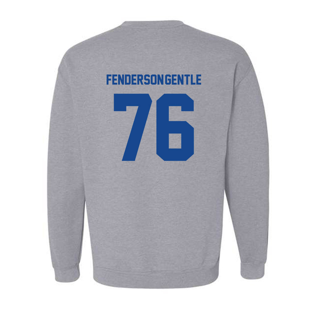 Georgia State - NCAA Football : KySean Fenderson-Gentle - Classic Fashion Shersey Crewneck Sweatshirt