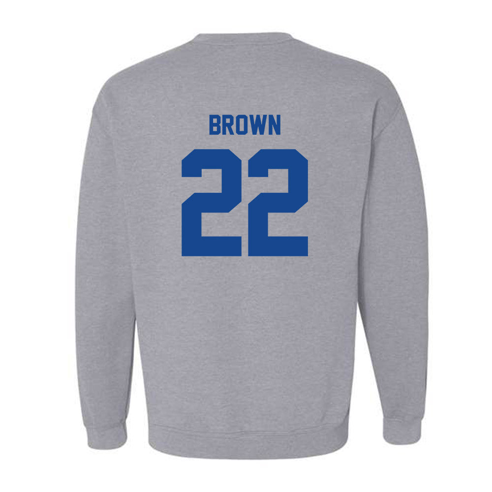 Georgia State - NCAA Men's Basketball : Malachi Brown - Classic Fashion Shersey Crewneck Sweatshirt-1