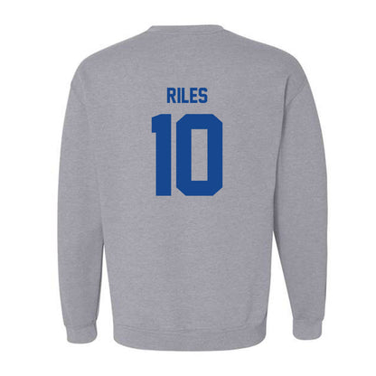 Georgia State - NCAA Football : DJ Riles - Classic Fashion Shersey Crewneck Sweatshirt