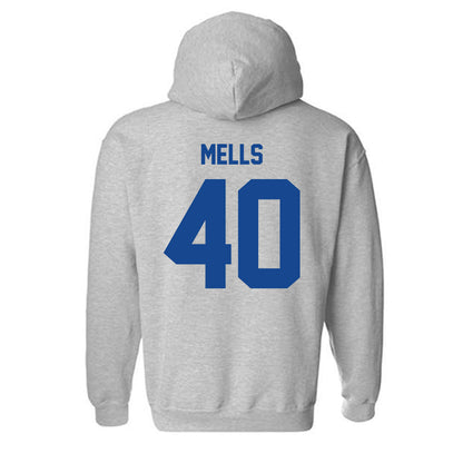 Georgia State - NCAA Football : Sir Mells - Classic Fashion Shersey Hooded Sweatshirt-1