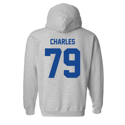 Georgia State - NCAA Football : Ethan Charles - Classic Fashion Shersey Hooded Sweatshirt-1