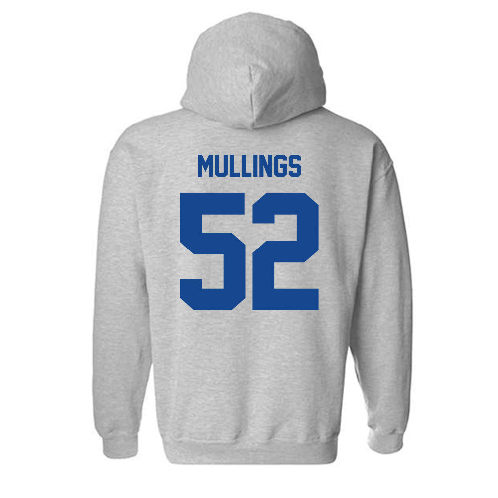 Georgia State - NCAA Football : Alexander Mullings - Classic Fashion Shersey Hooded Sweatshirt-1