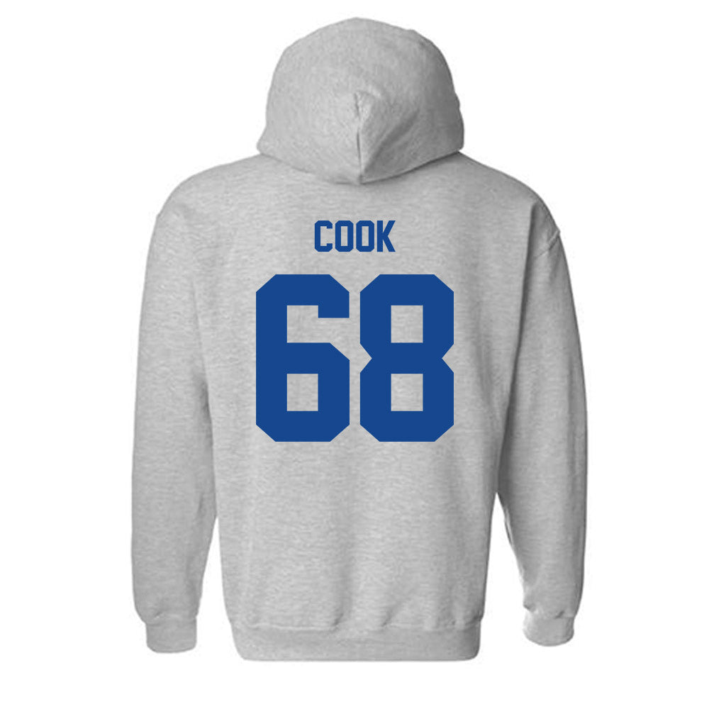 Georgia State - NCAA Football : Mason Cook - Classic Fashion Shersey Hooded Sweatshirt