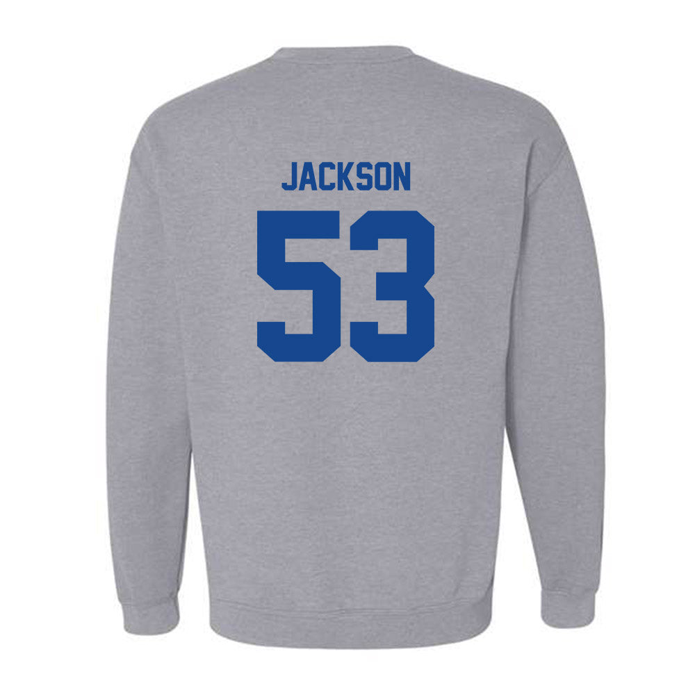Georgia State - NCAA Football : Malik Jackson - Classic Fashion Shersey Crewneck Sweatshirt-1