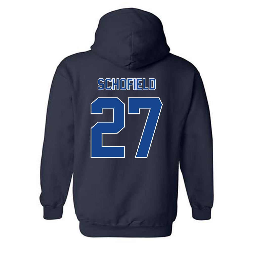 Georgia State - NCAA Baseball : Samuel Schofield - Classic Fashion Shersey Hooded Sweatshirt-1