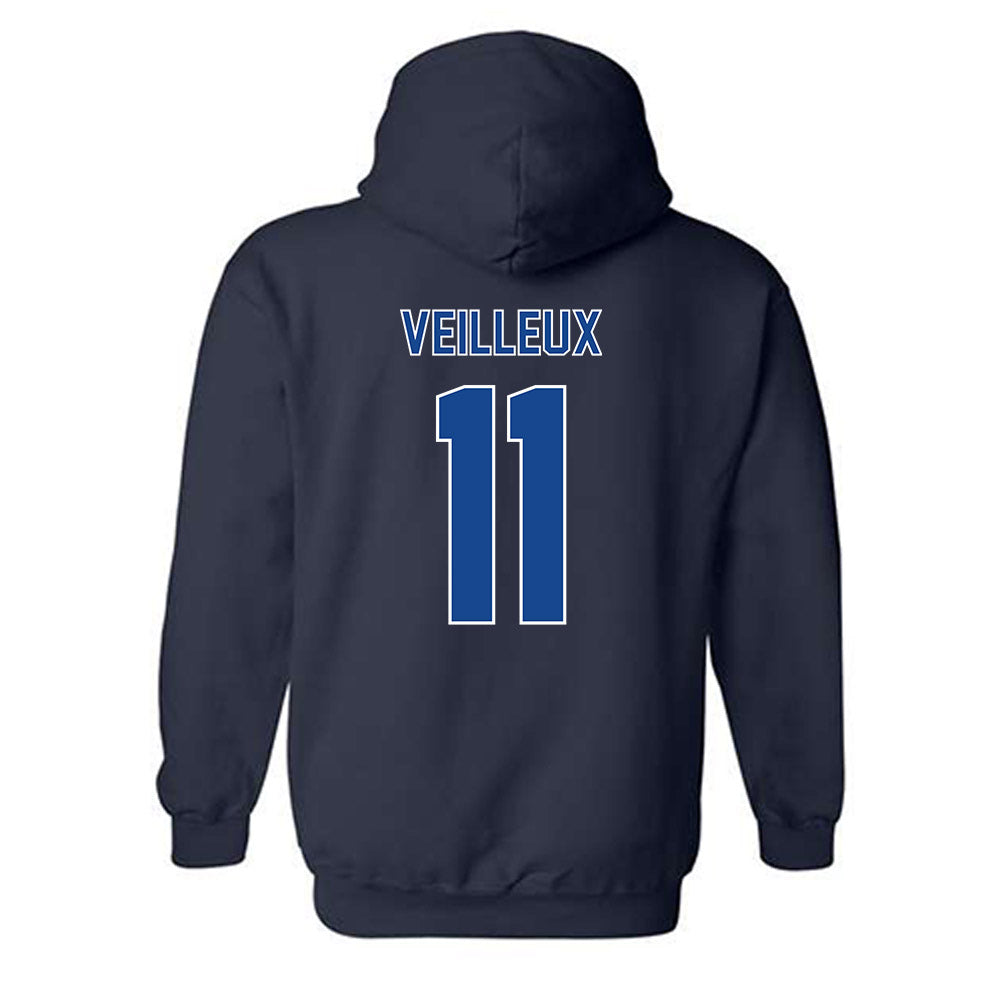 Georgia State - NCAA Football : Christian Veilleux - Classic Fashion Shersey Hooded Sweatshirt