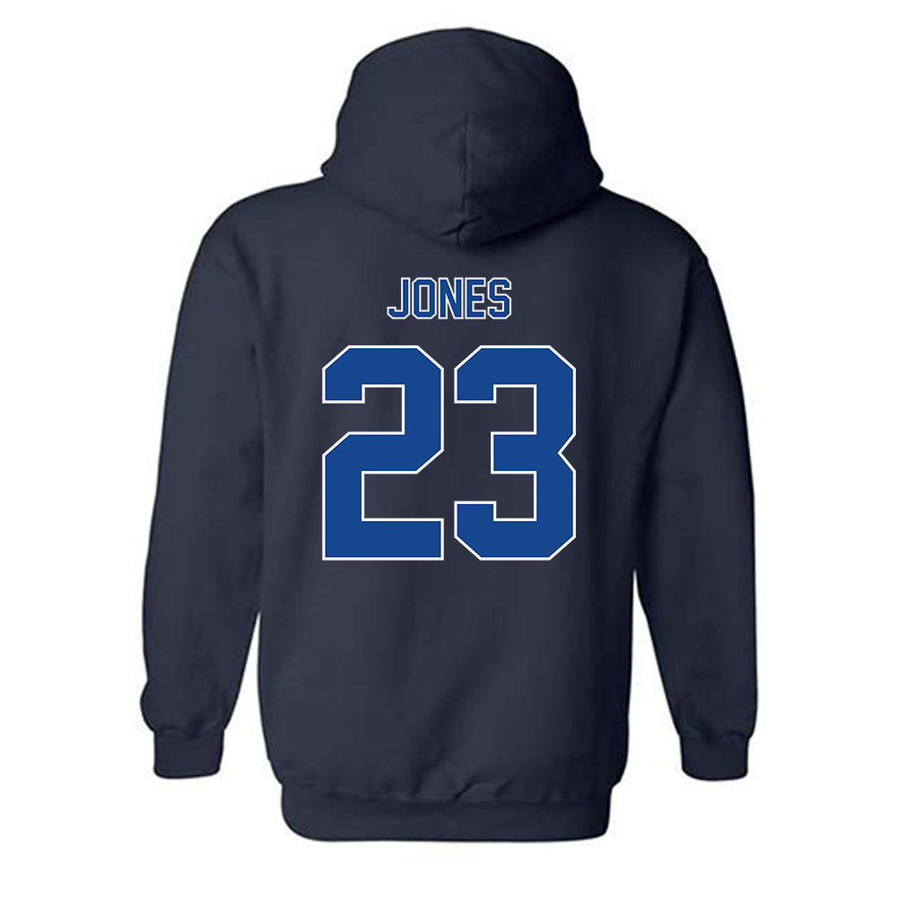 Georgia State - NCAA Football : Jaylen Jones - Classic Fashion Shersey Hooded Sweatshirt