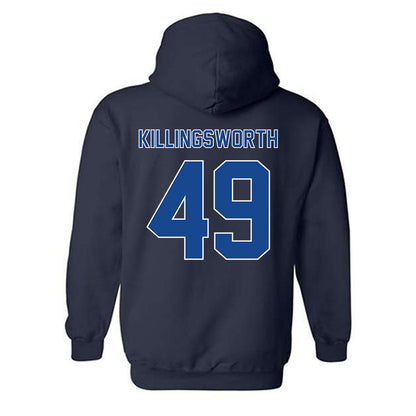 Georgia State - NCAA Baseball : Austin Killingsworth - Classic Fashion Shersey Hooded Sweatshirt-1