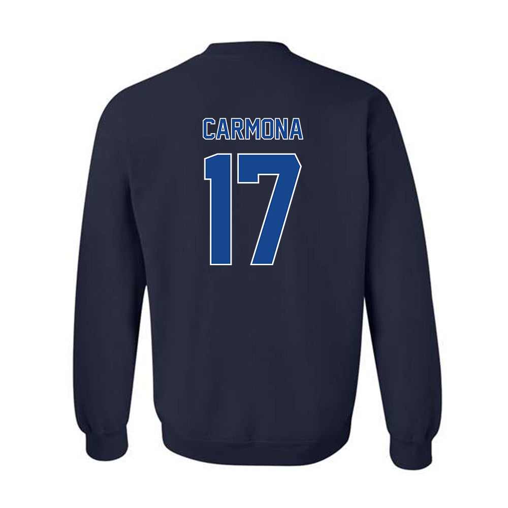  - NCAA Baseball : Carlos Carmona - Classic Fashion Shersey Crewneck Sweatshirt-1