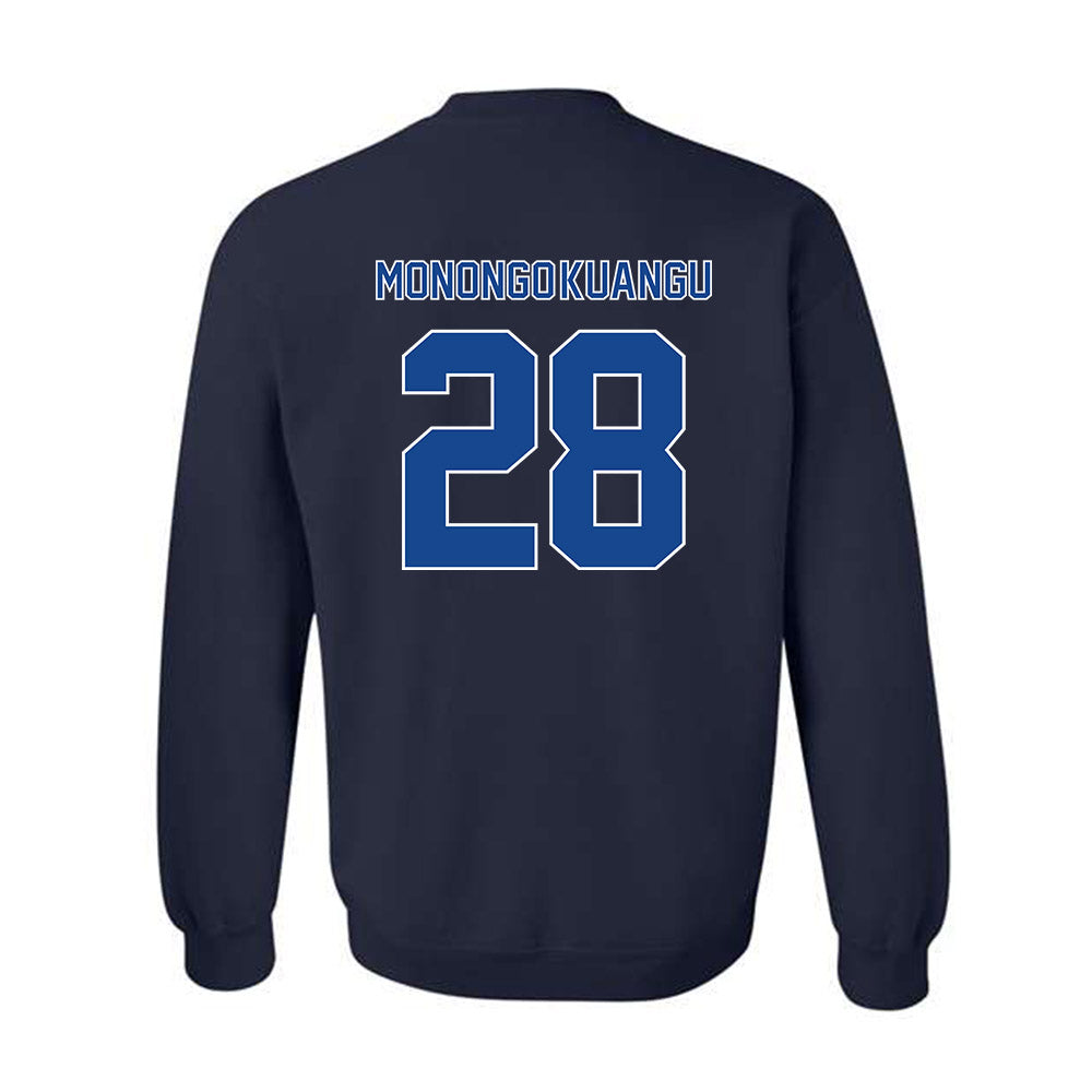 Georgia State - NCAA Men's Soccer : Yverson Monongo-Kuangu - Classic Fashion Shersey Crewneck Sweatshirt-1