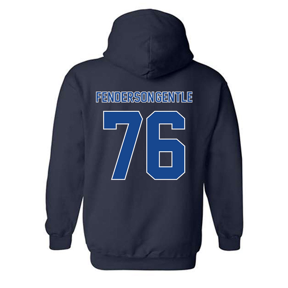 Georgia State - NCAA Football : KySean Fenderson-Gentle - Classic Fashion Shersey Hooded Sweatshirt