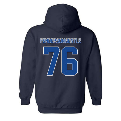 Georgia State - NCAA Football : KySean Fenderson-Gentle - Classic Fashion Shersey Hooded Sweatshirt