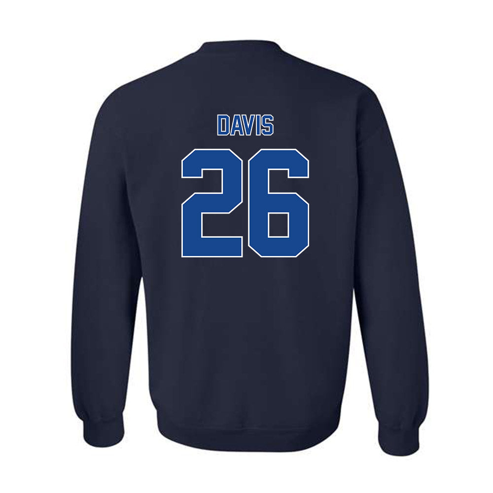 Georgia State - NCAA Football : Aaron Davis - Classic Fashion Shersey Crewneck Sweatshirt