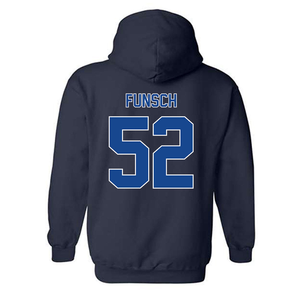 Georgia State - NCAA Football : Donovan Funsch - Classic Fashion Shersey Hooded Sweatshirt-1