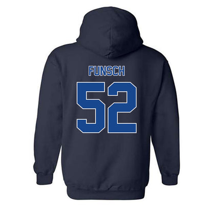 Georgia State - NCAA Football : Donovan Funsch - Classic Fashion Shersey Hooded Sweatshirt-1
