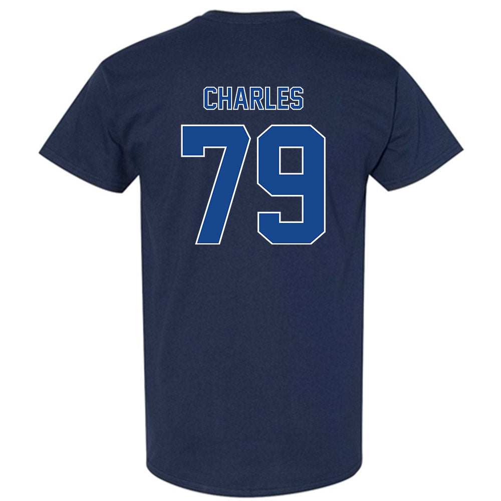 Georgia State - NCAA Football : Ethan Charles - Classic Fashion Shersey T-Shirt-1