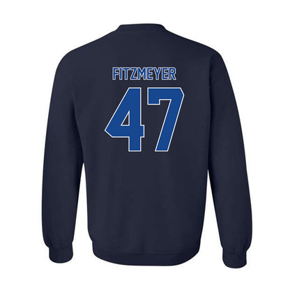 Georgia State - NCAA Football : Michael Fitzmeyer - Classic Fashion Shersey Crewneck Sweatshirt-1
