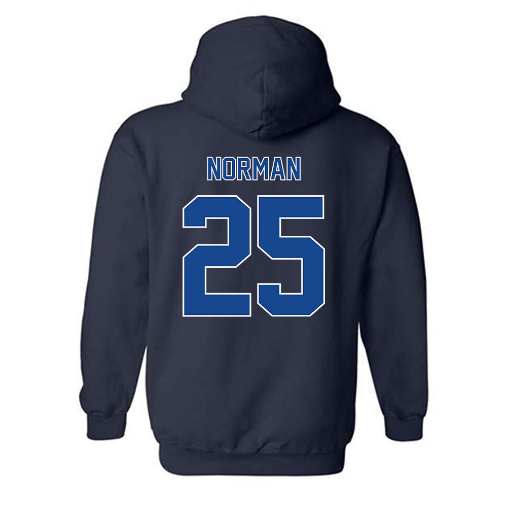 Georgia State - NCAA Baseball : Ross Norman - Classic Fashion Shersey Hooded Sweatshirt-1